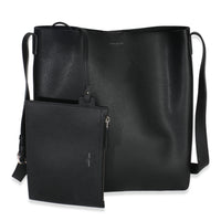 Black Leather Bold Hobo