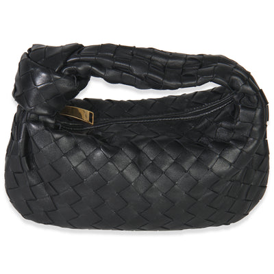 Black Nappa Intrecciato Mini Jodie