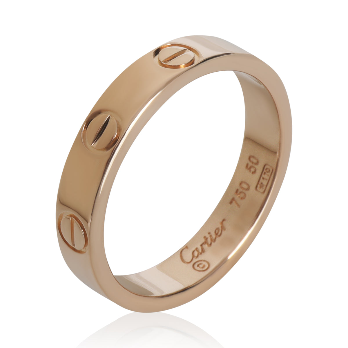 Rose Gold  Small Model Love Ring