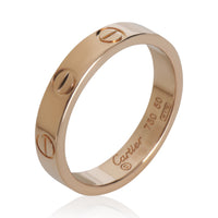 Rose Gold  Small Model Love Ring