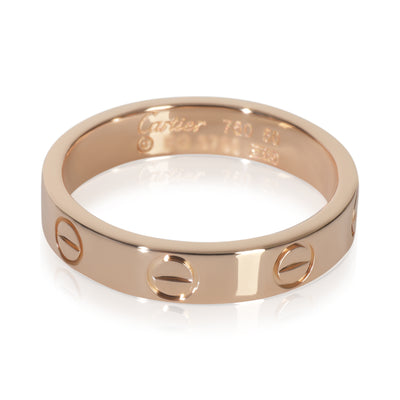Rose Gold  Small Model Love Ring