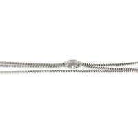 Sterling Silver  1.5mm Box Slider Chain Necklace