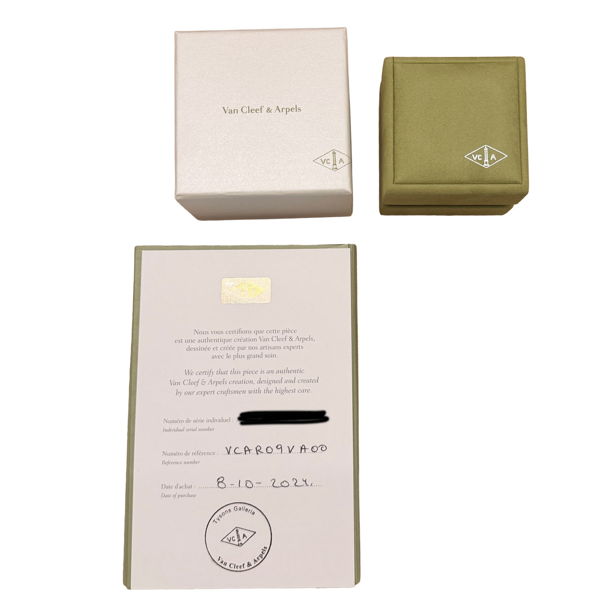 Yellow Gold Malachite Vintage Alhambra Pendant