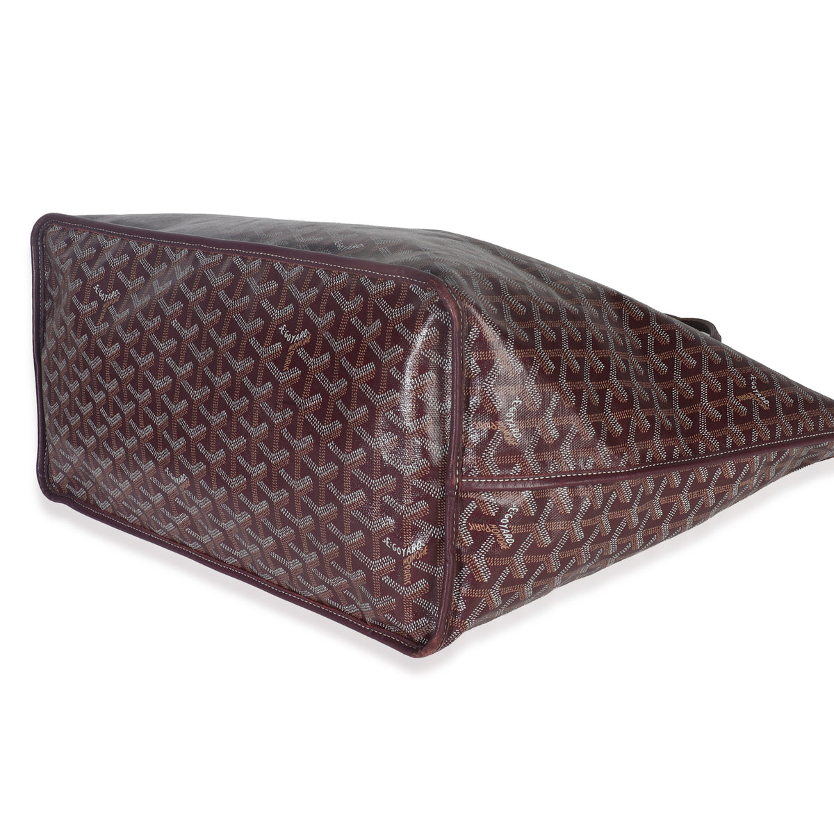 Goyard Burgundy ine Canvas Anjou GM Handbag box