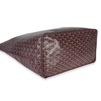 Goyard Burgundy ine Canvas Anjou GM Handbag clasp