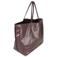 Goyard Burgundy ine Canvas Anjou GM Handbag pv