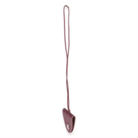Burgundy Calfskin Bag Clip