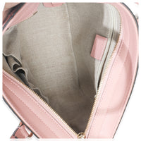 Soft Pink Microguccissima Small Bree Tote