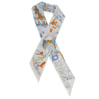 Creme Bleu Ciel Orange Silk Sur Mon Nuage Twilly