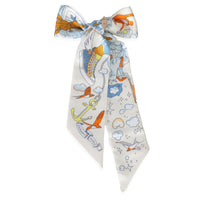 Creme Bleu Ciel Orange Silk Sur Mon Nuage Twilly