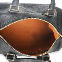 Black Monogram Empreinte Speedy Soft 30