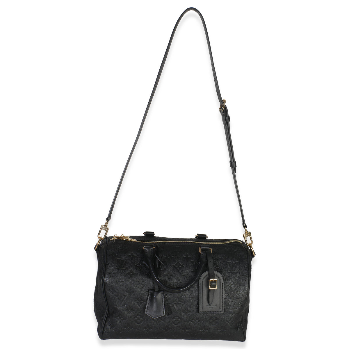 Black Monogram Empreinte Speedy Soft 30