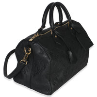 Black Monogram Empreinte Speedy Soft 30