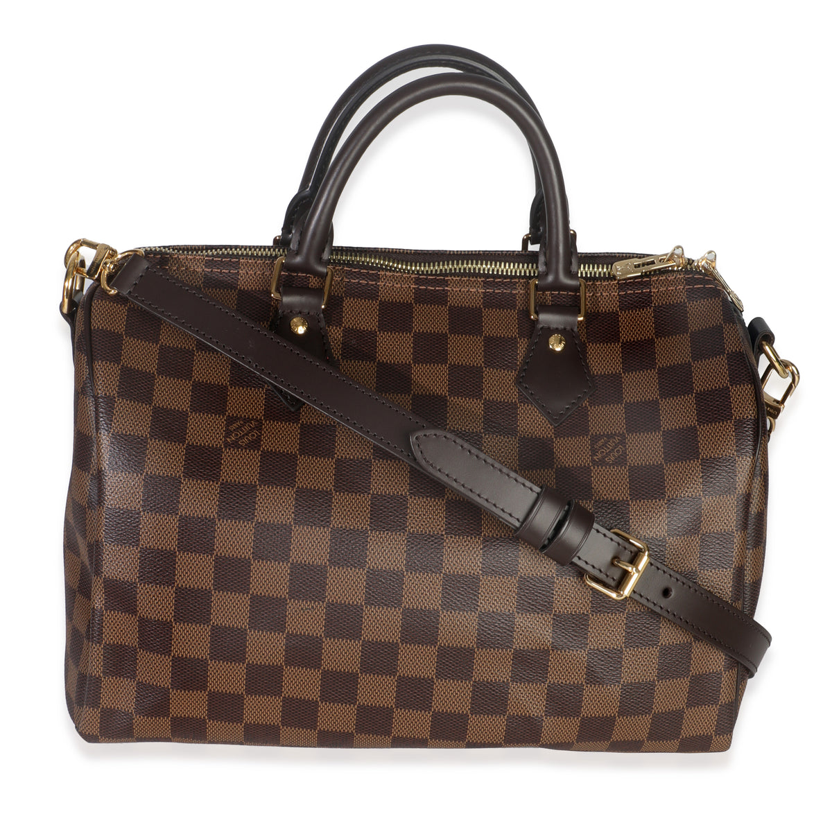 Damier Ebene Canvas Speedy Bandouliere 30