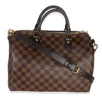 Damier Ebene Canvas Speedy Bandouliere 30