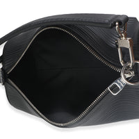 Louis Vuitton Black Epi Soft Polochon PM Handbag av
