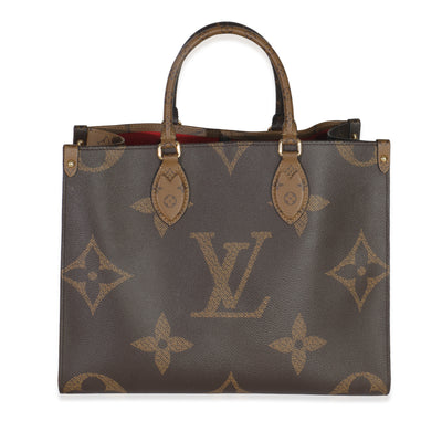 Reverse Monogram Canvas Onthego MM