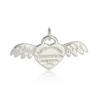 Sterling Silver  Return To Tiffany Angel Wings Charm