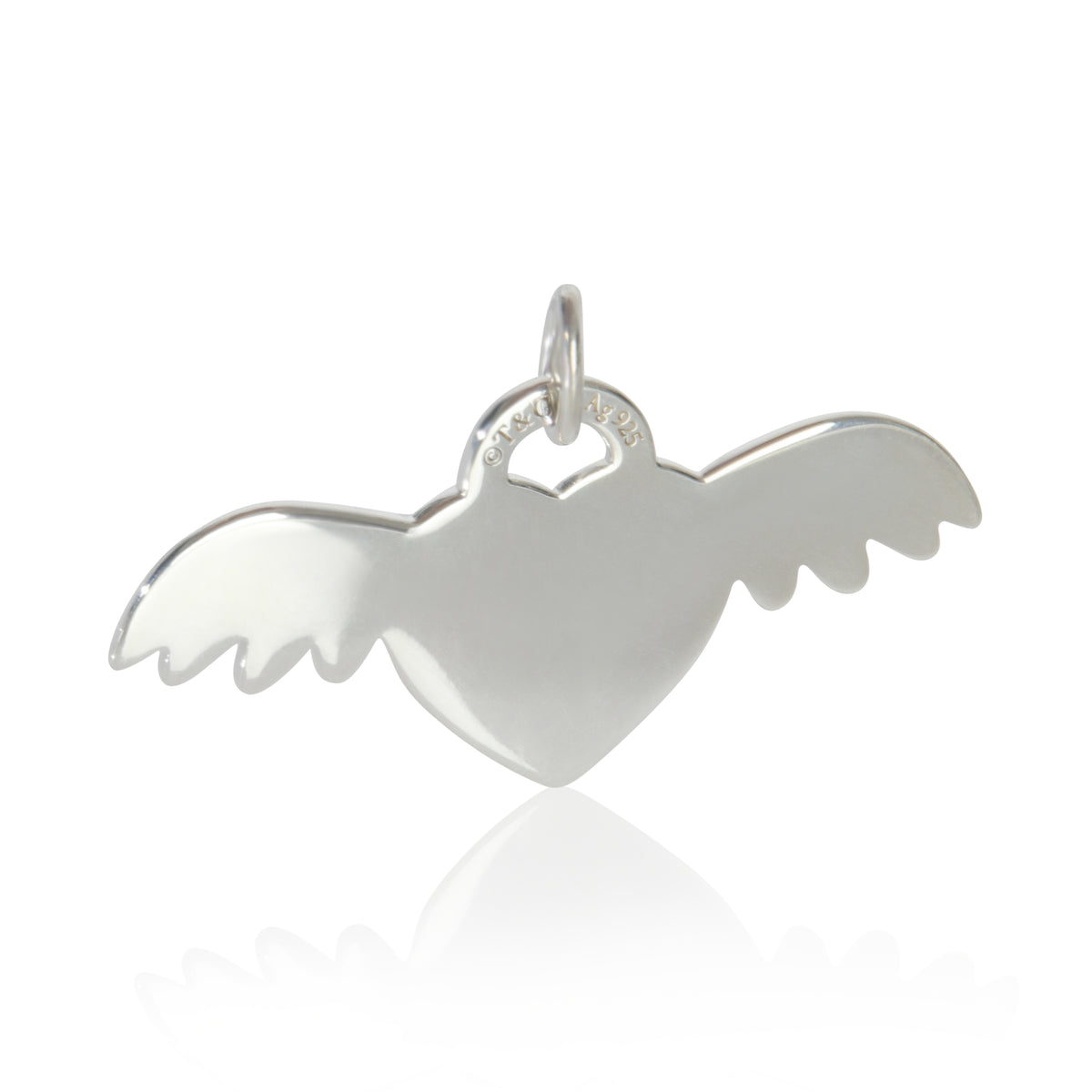 Sterling Silver  Return To Tiffany Angel Wings Charm