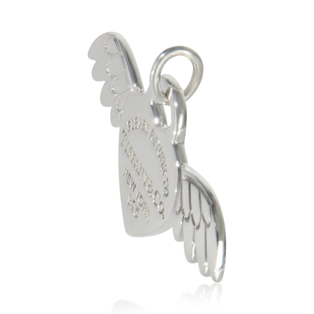 Sterling Silver  Return To Tiffany Angel Wings Charm