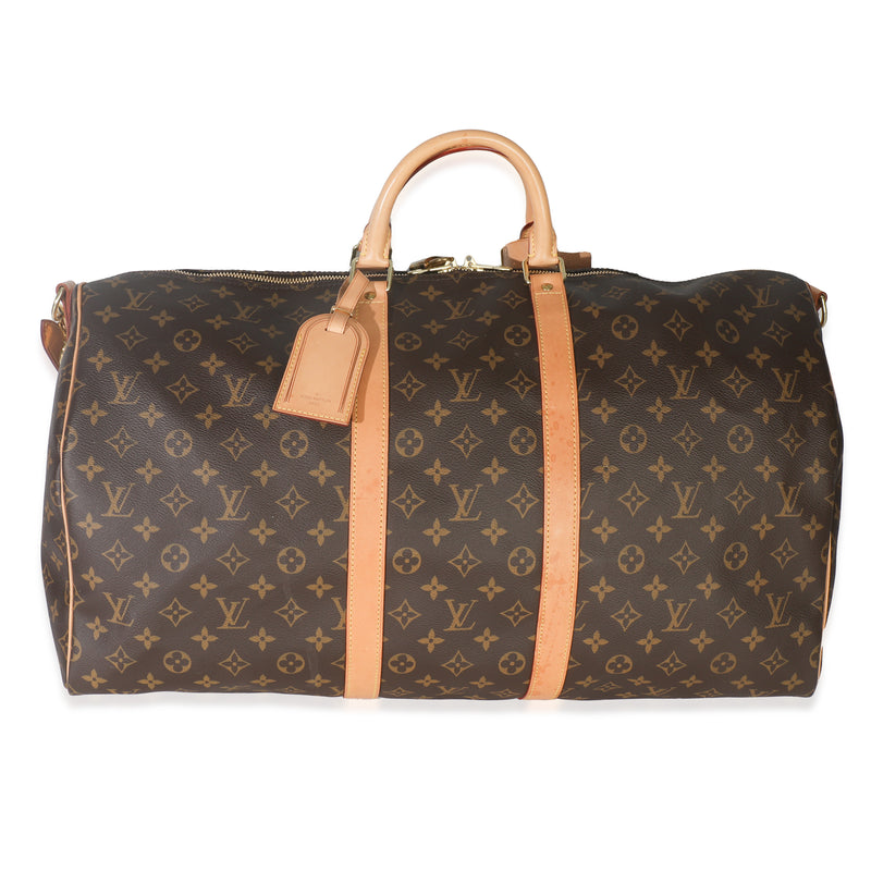 Monogram Canvas Keepall Bandouliere 55