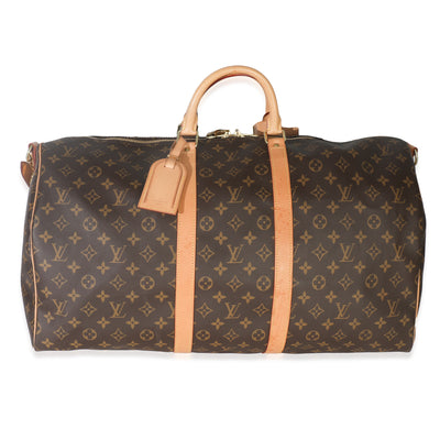 Monogram Canvas Keepall Bandouliere 55