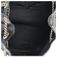 Black Patent Leather Medium Soho Chain Shoulder Bag