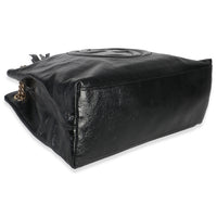 Black Patent Leather Medium Soho Chain Shoulder Bag