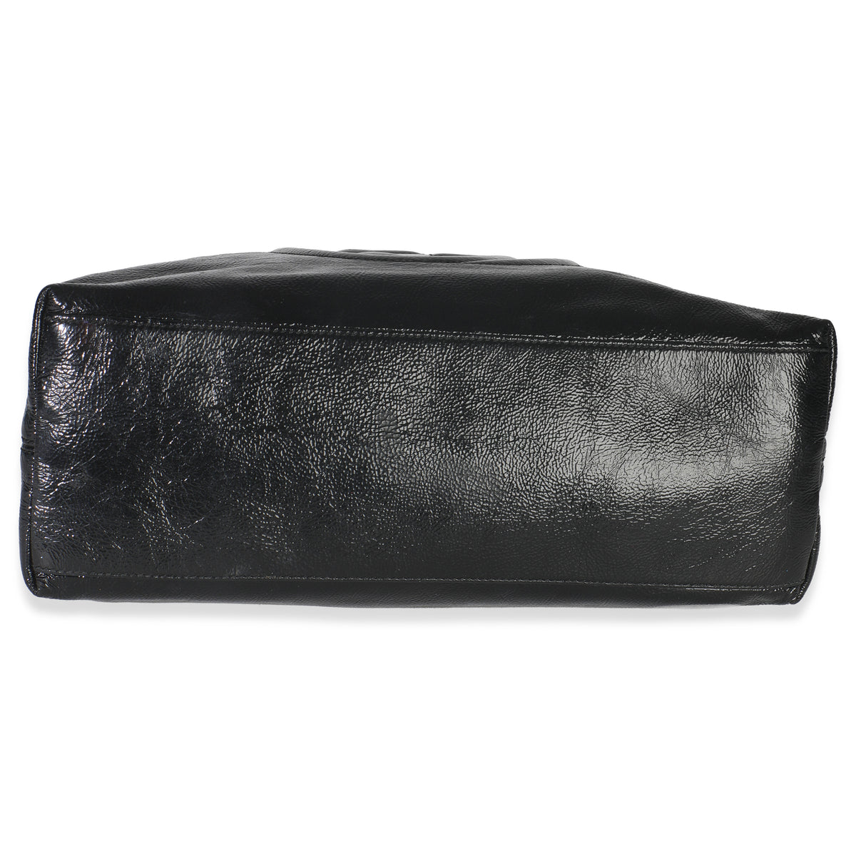 Black Patent Leather Medium Soho Chain Shoulder Bag