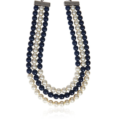 Chanel 2015 Triple Strand Necklace fv