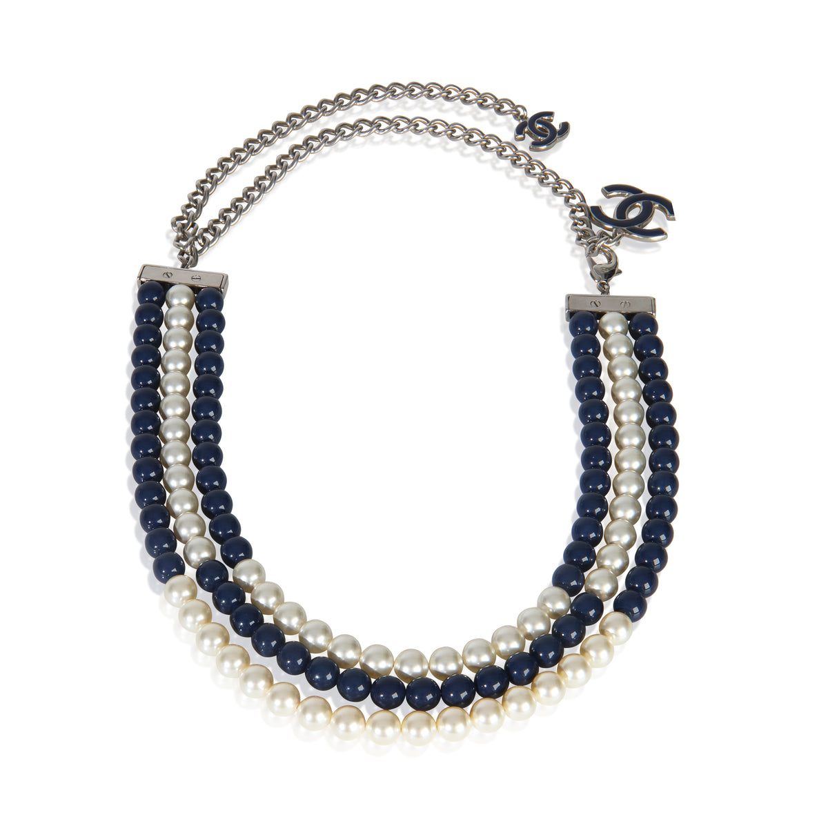 Chanel 2015 Triple Strand Necklace pv