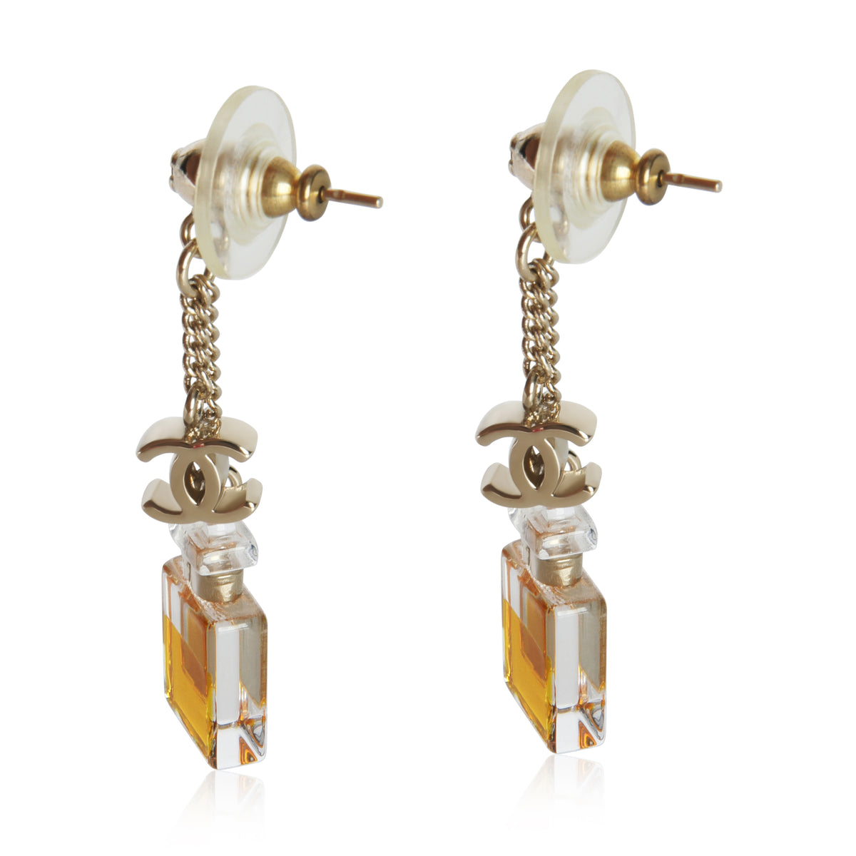 Gold-Plated  2008 No. 5 Earrings