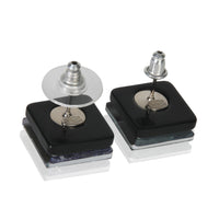 2010 Square Strass Earrings