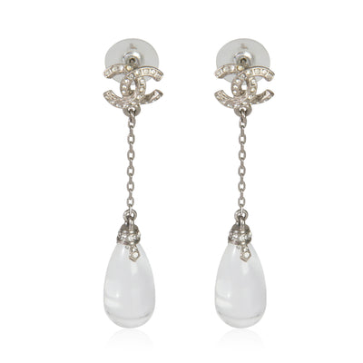 2018 Strass & Resin CC Drop Earrings