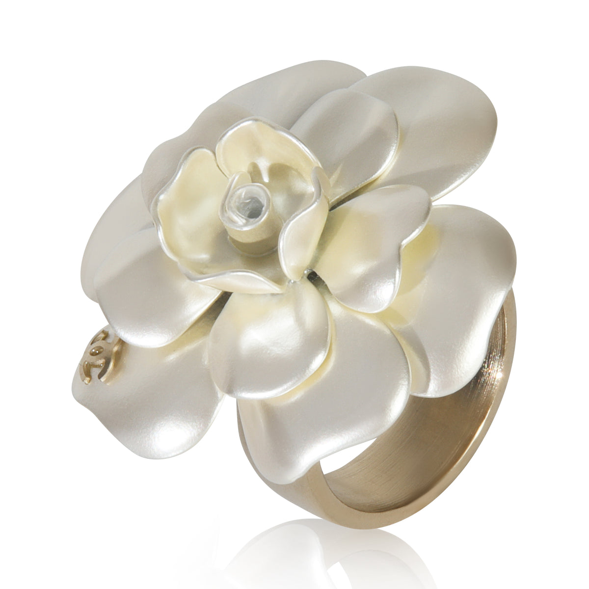 Gold-Plated  2009 Camelia Ring