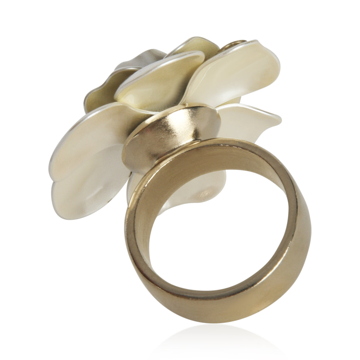 Gold-Plated  2009 Camelia Ring