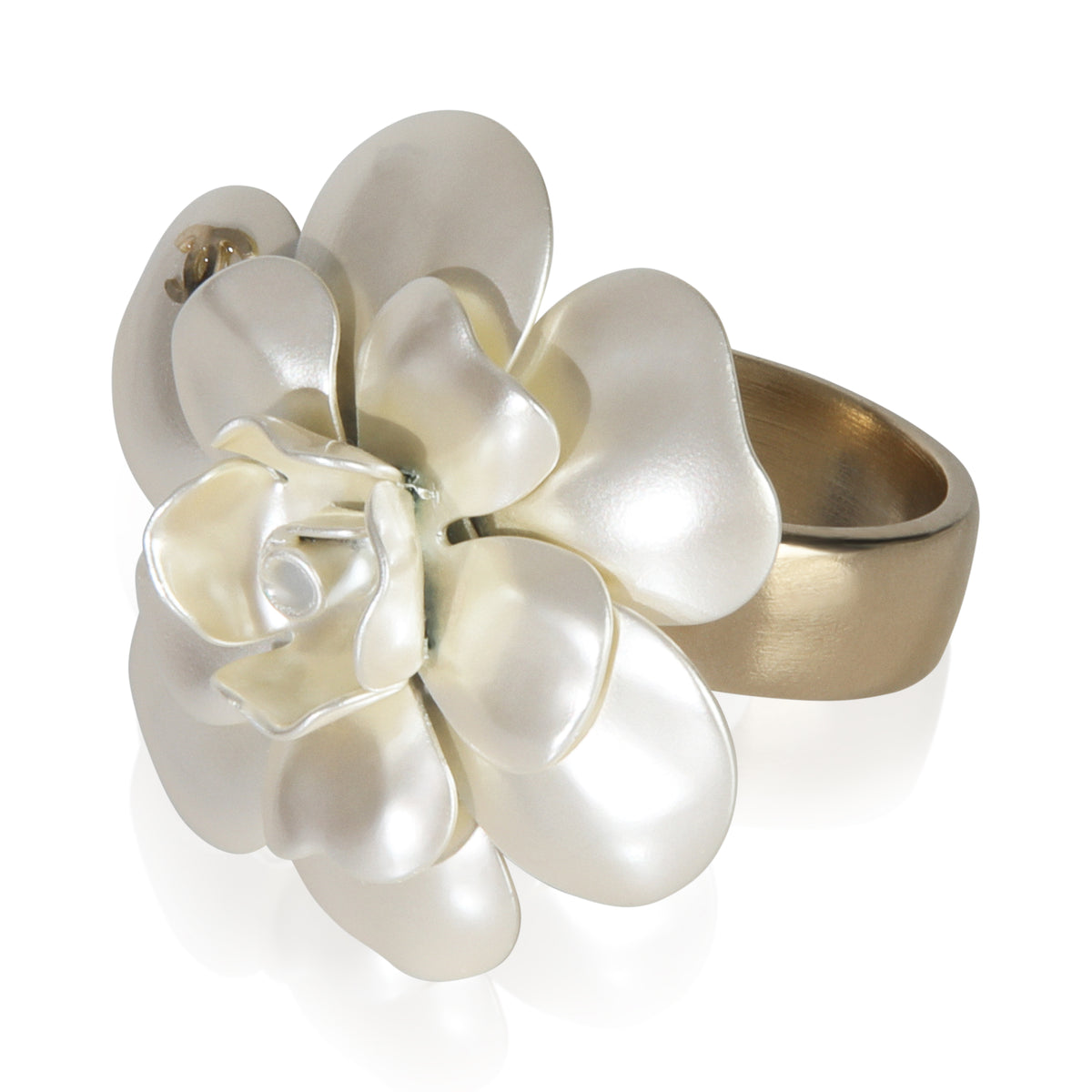 Gold-Plated  2009 Camelia Ring
