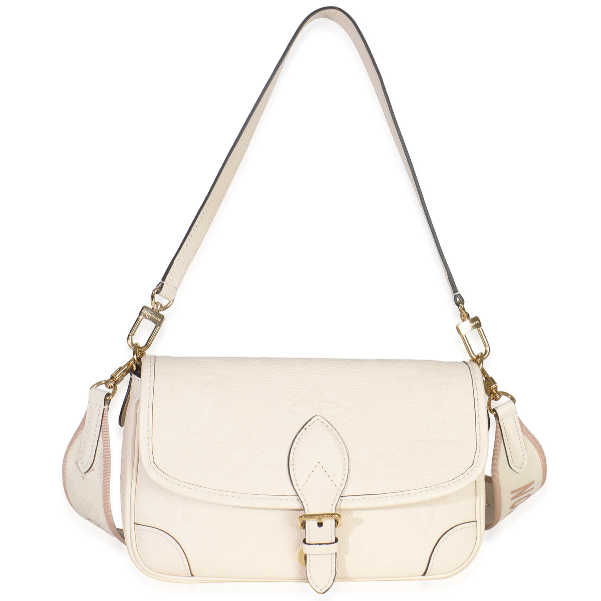 Louis Vuitton Cream Giant Monogram Empreinte Diane Bag Handbag ad3