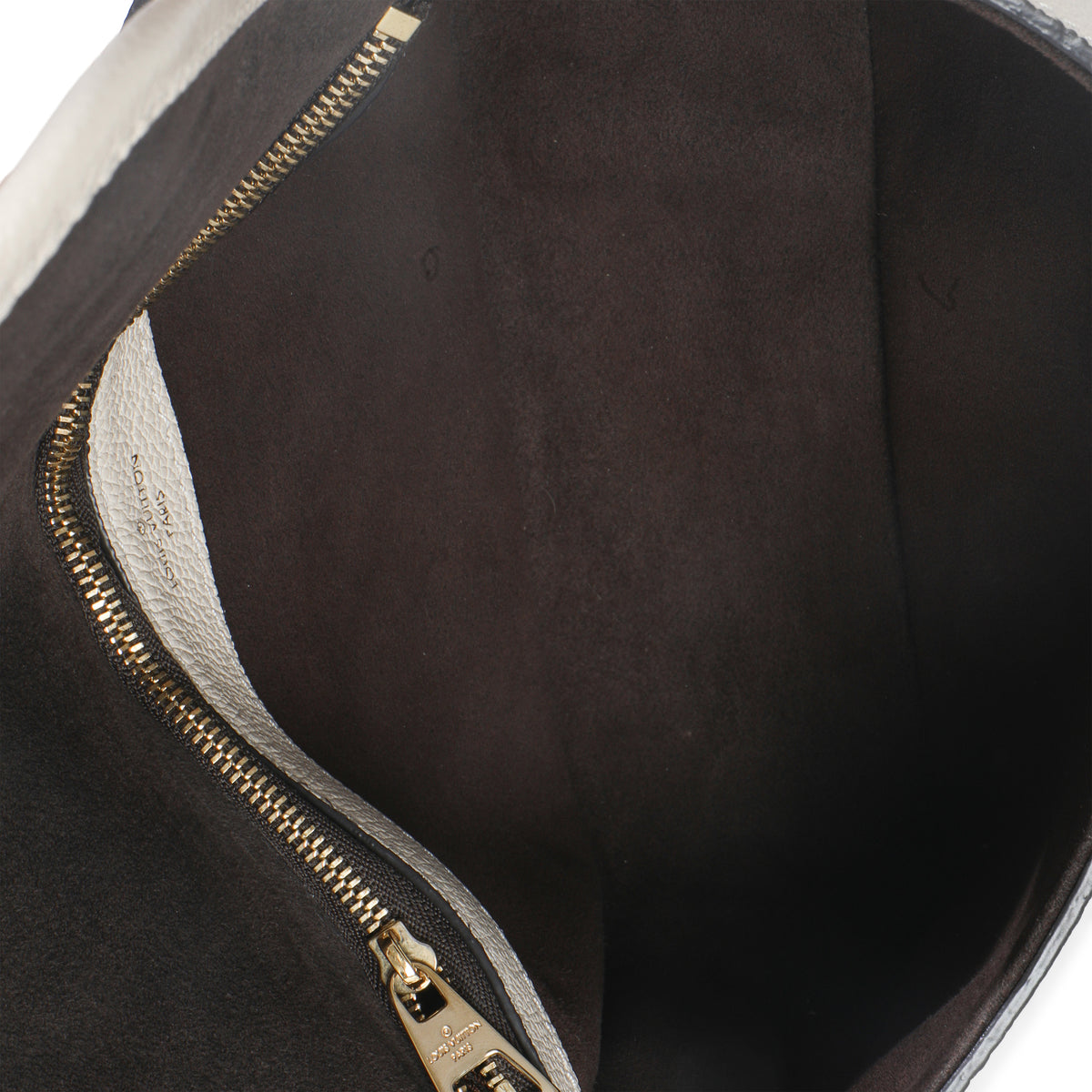 Louis Vuitton Cream Giant Monogram Empreinte Diane Bag Handbag sv