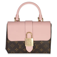 Rose Poudre Monogram Canvas Locky BB