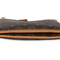 Louis Vuitton Monogram Canvas Legacy Saumur Messenger PM Handbag stamp