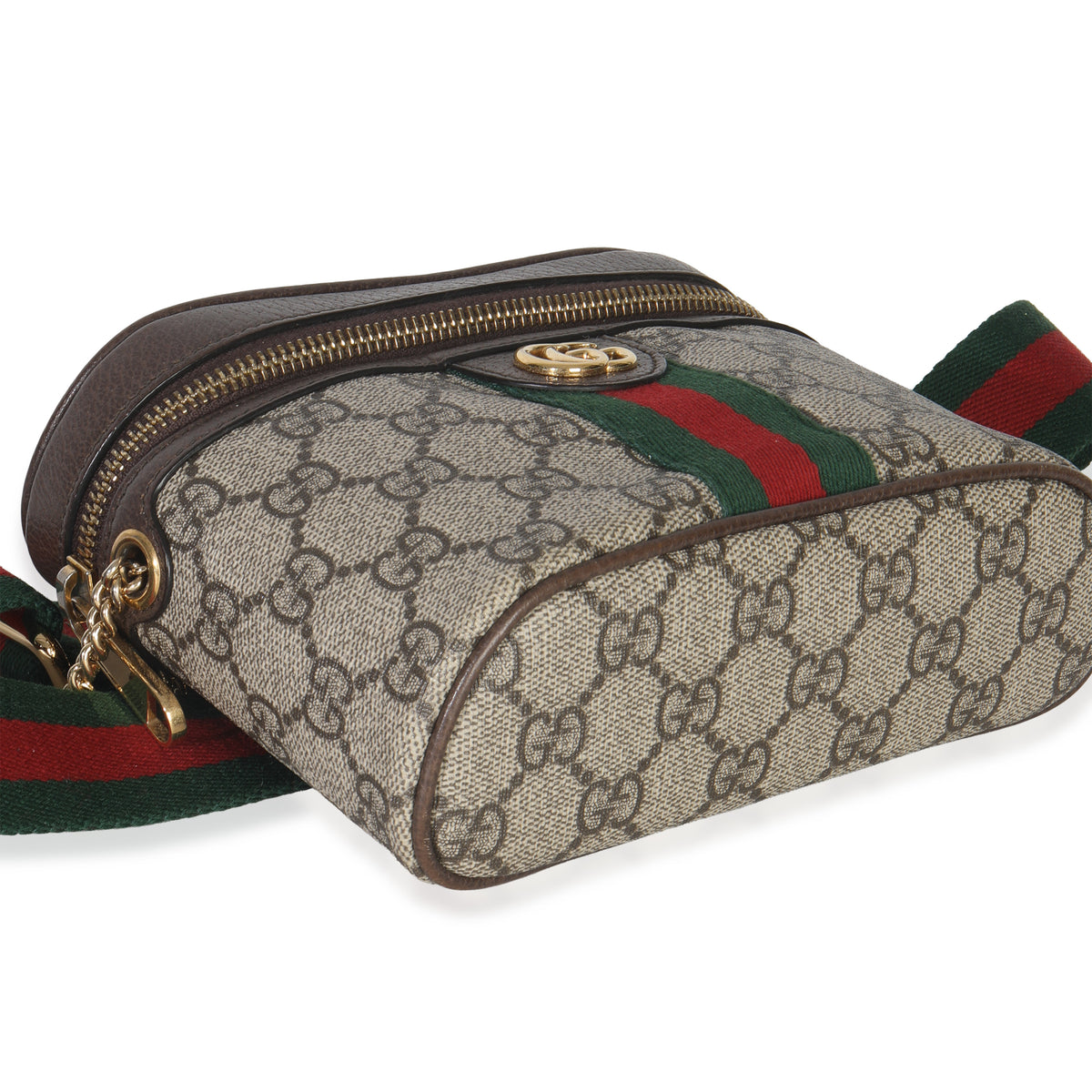 GG Coated Canvas Ophidia Small Chain Belt Bag