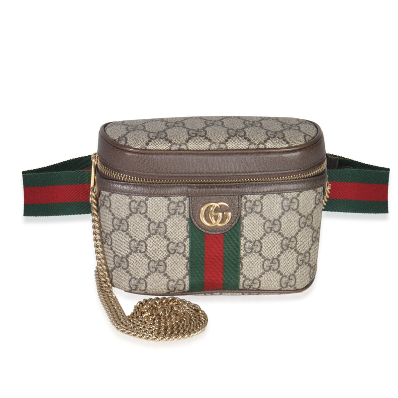 GG Coated Canvas Ophidia Small Chain Belt Bag