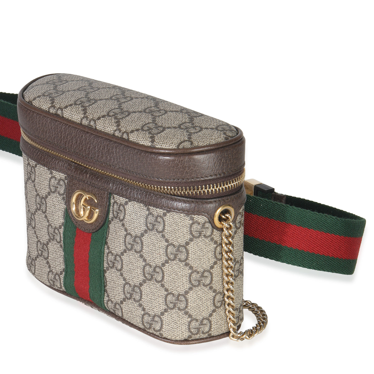 GG Coated Canvas Ophidia Small Chain Belt Bag
