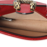 Red Dollar Calfskin Crystal Super Mini Dionysus