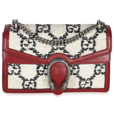 Gucci Multicolor GG Tweed Monogram Small Dionysus Bag Handbag fv