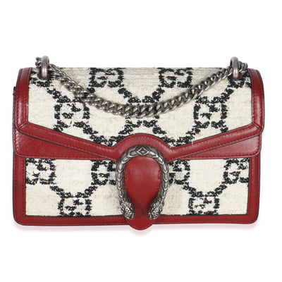 Multicolor GG Tweed Monogram Small Dionysus Bag