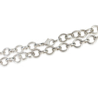 Sterling Silver  Clasping Link Necklace