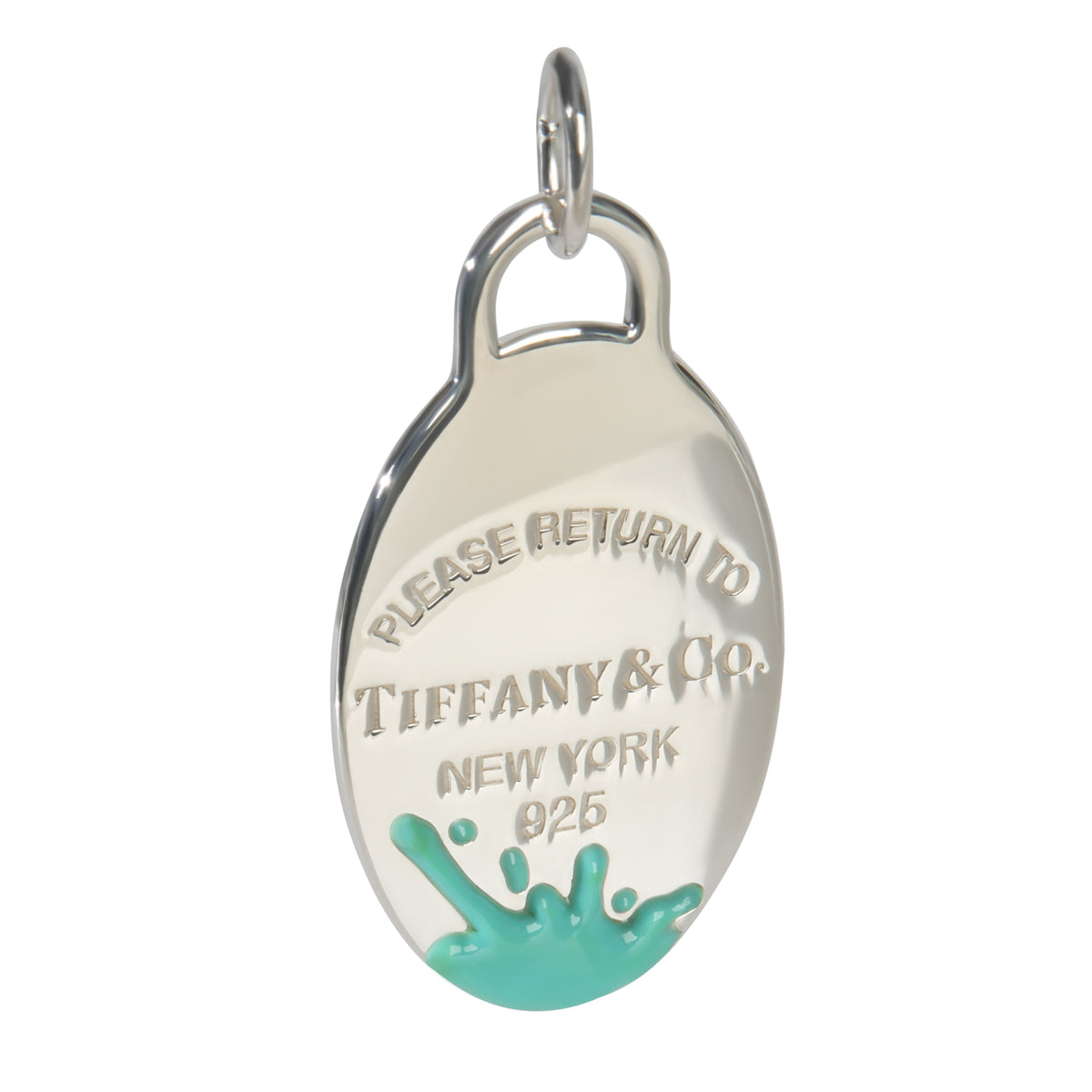Sterling Silver  Return To Tiffany Splash Charm
