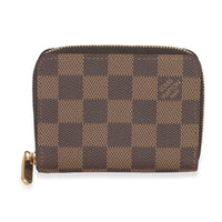 Damier Ebene Canvas Zippy Coin Purse